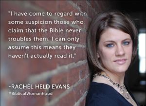 Rachel Held Evans Bible